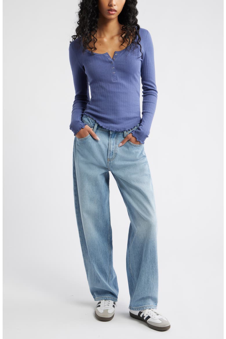 Mid Rise Baggy Barrel Jeans, Alternate, color, BROADWAY