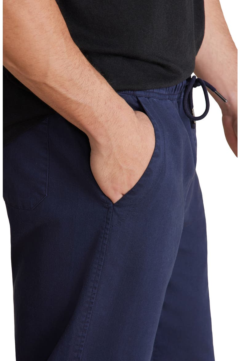 Malibu Collection® Stretch Cotton Twill Pants, Alternate, color, INDIGO
