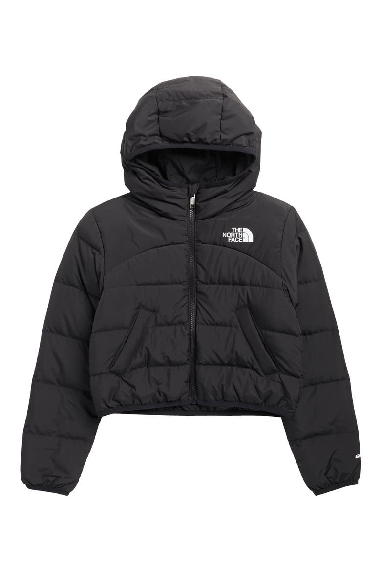 Kids' Baltic Reversible Down Jacket, Main, color, TNF BLACK/ TNF BLACK