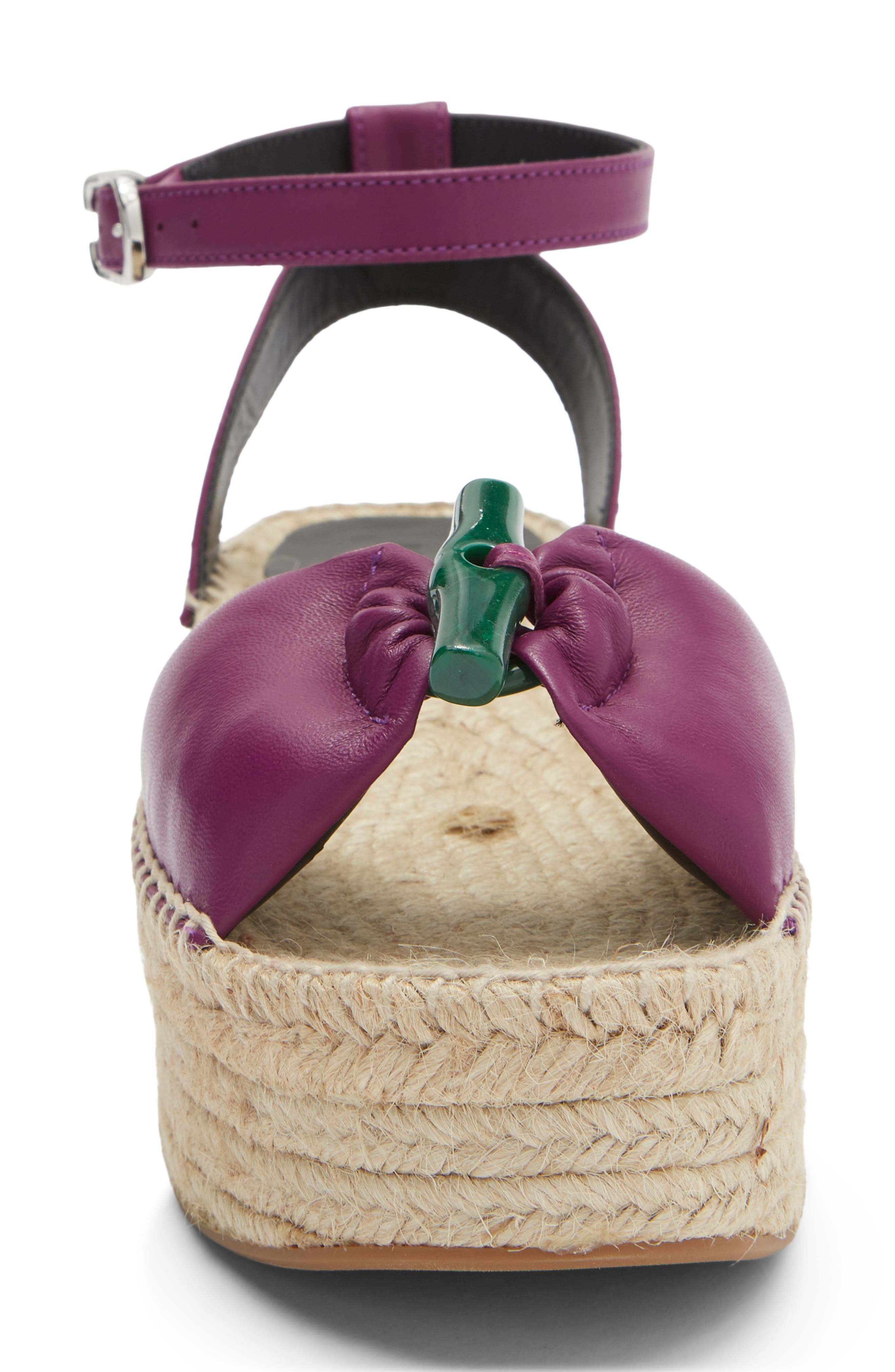 Platform Espadrille Sandal, Alternate, color, VIOLET