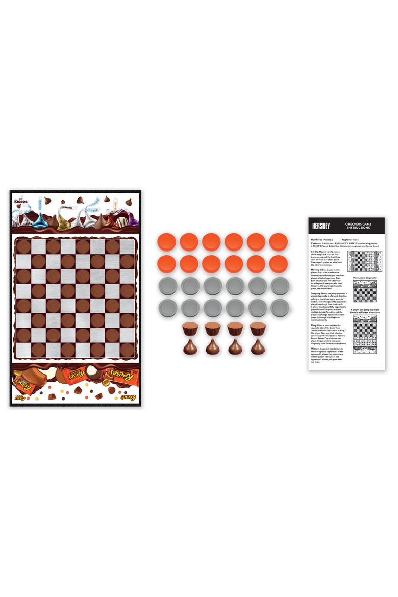 Hershey's Kisses vs Reese's Checkers, Alternate, color, Multicolor
