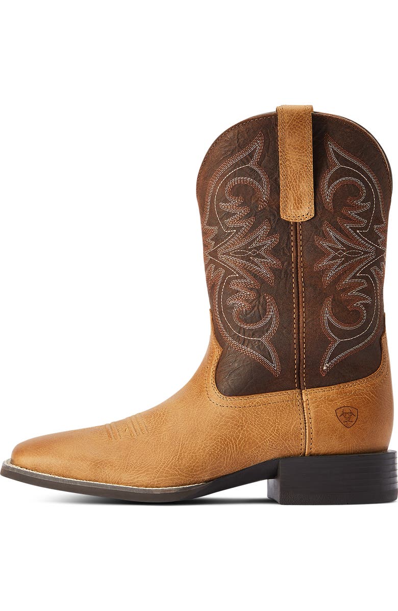 Ariat Sport Pardner Western Boot, Alternate, color, Matte Tan Buck