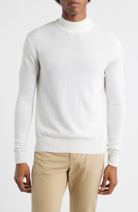Cashwool® Mock Neck Sweater