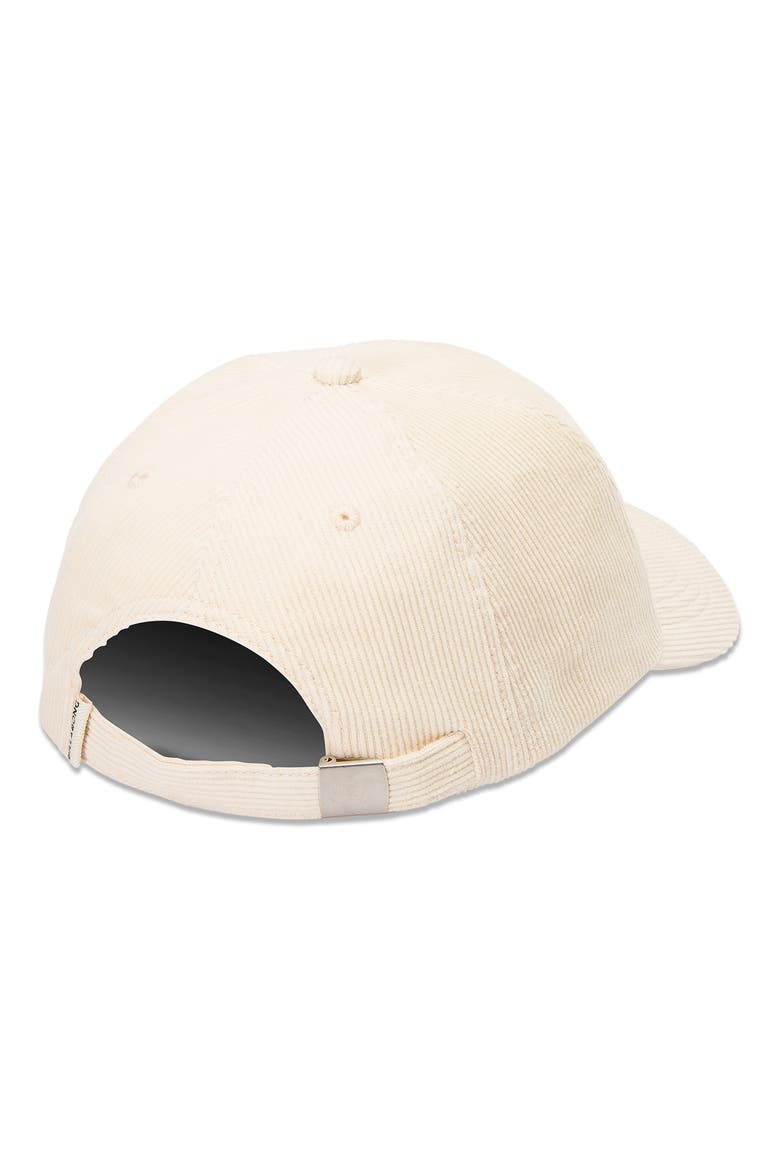 Embroidered Cotton Twill Baseball Cap, Alternate, color, WHITECAP