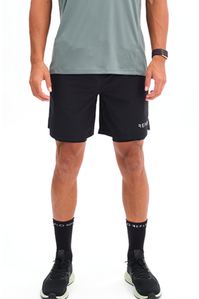 Desna 2-in-1 Active Short, Main, color, Caviar
