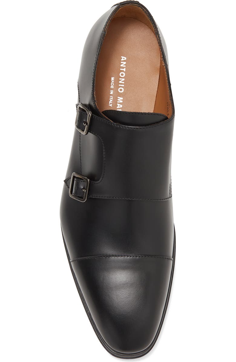 ANTONIO MAURIZI Cap Toe Monk Strap Derby, Alternate, color,