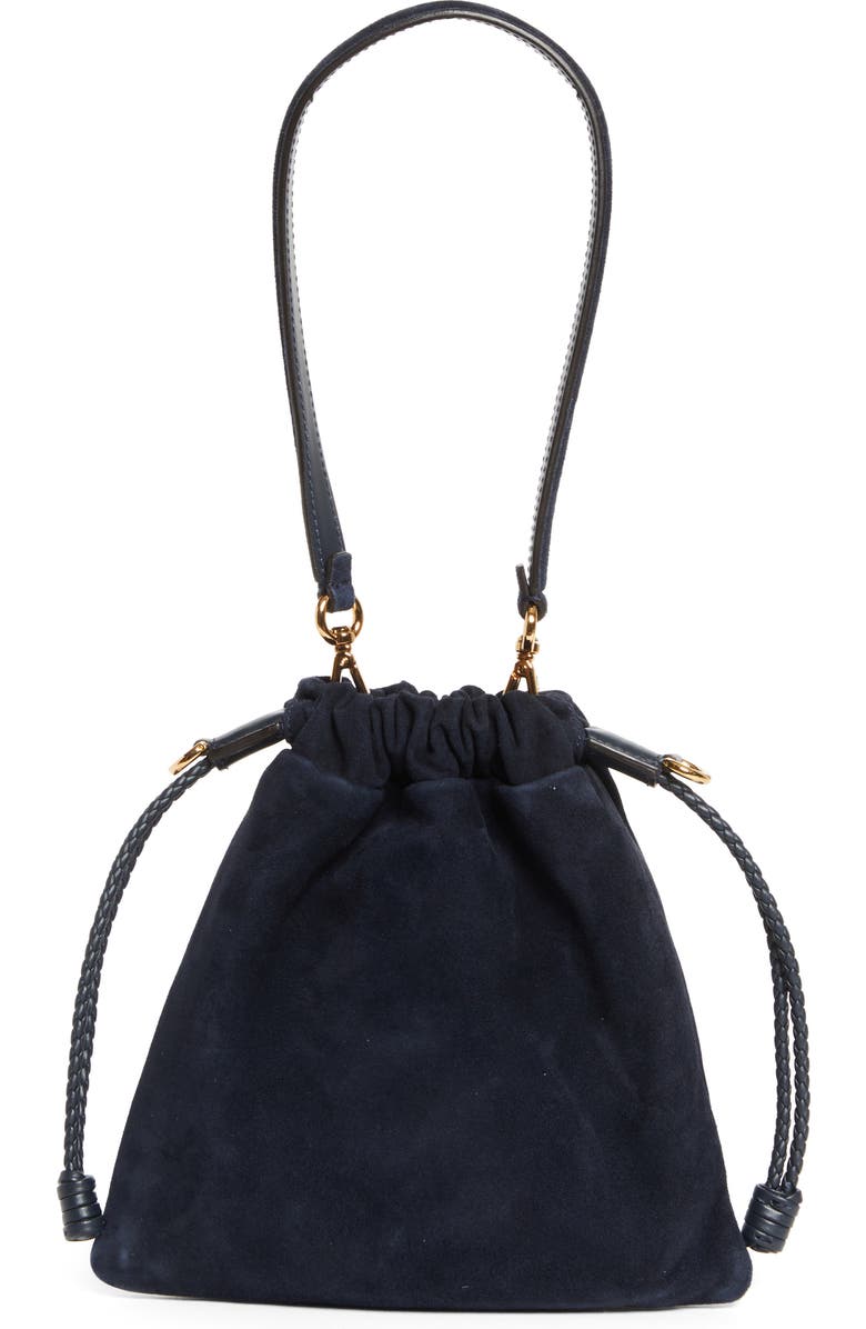 Etro Kalispera Beaded Suede Shoulder Bag, Alternate, color,