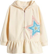 Peek Aren't You Curious Kids' Wishing Star Cotton Hoodie