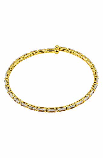 Crystal Flex Cuff Bracelet