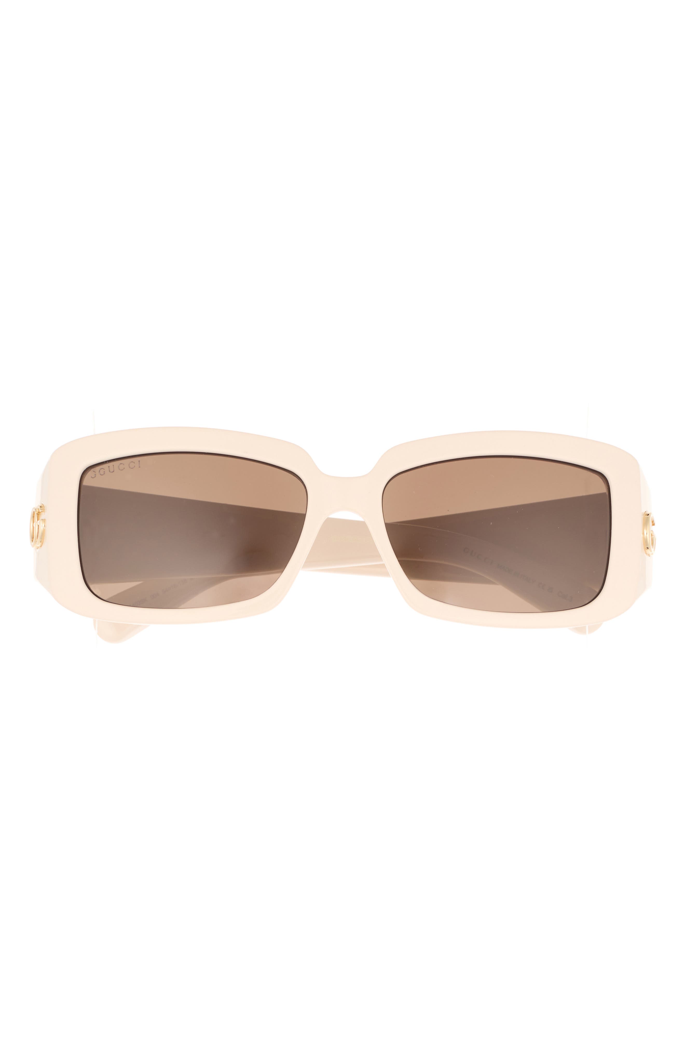 Gucci 54mm Core Rectangular Sunglasses