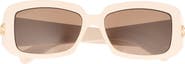 Gucci 54mm Core Rectangular Sunglasses