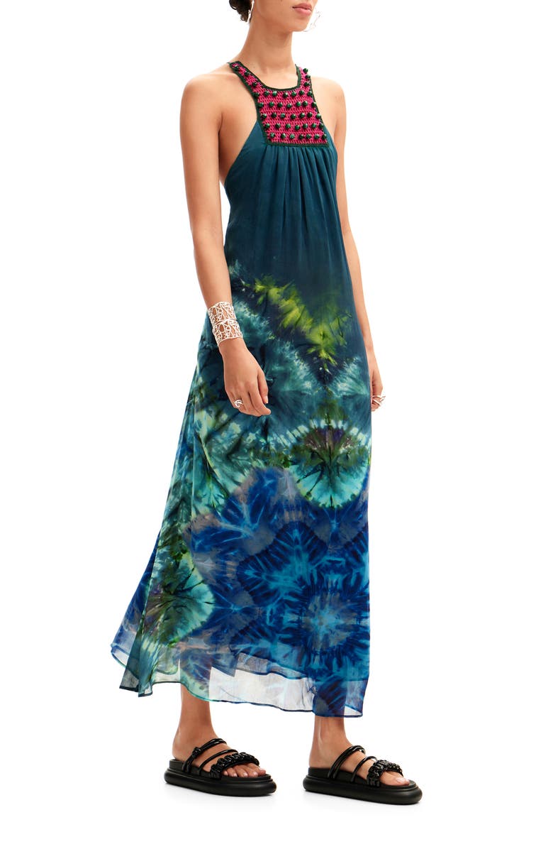 Desigual Eolias Sleeveless Cover-Up Dress, Alternate, color,