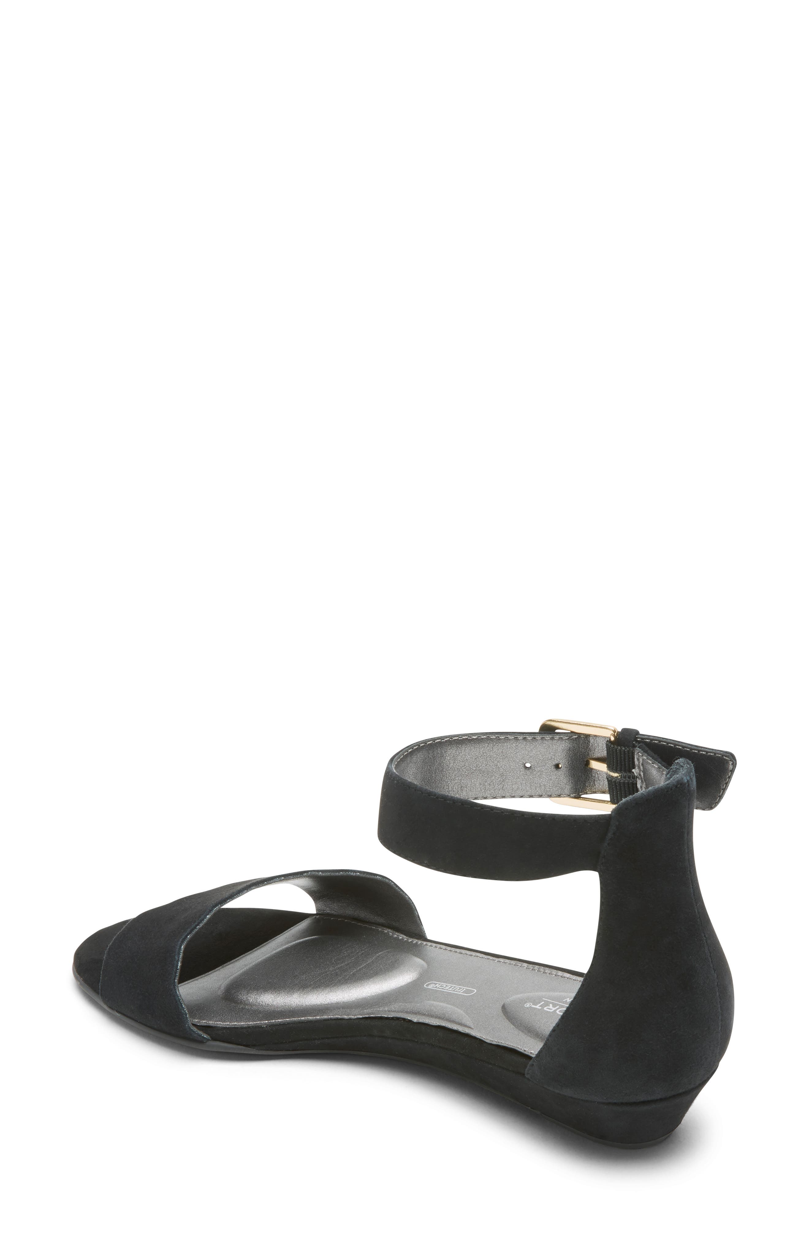 Rockport Zandra Total Motion<sup>®</sup> Ankle Strap Sandal, Alternate, color, 