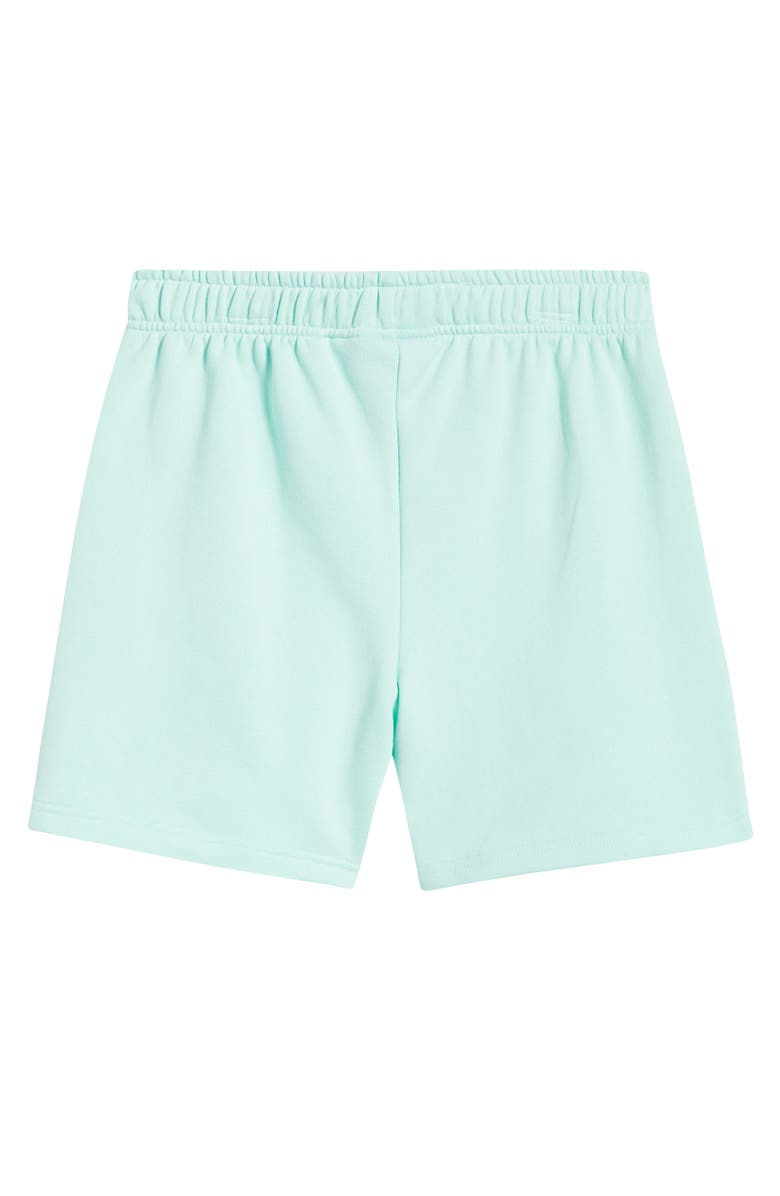 Mini Rodini Kids' Piped Organic Cotton Sweat Shorts, Alternate, color, Blue