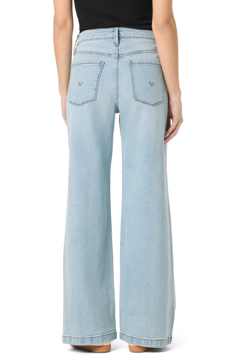 Hudson Jeans Jolene High Waist Wide Leg Jeans, Alternate, color, Whip Smart