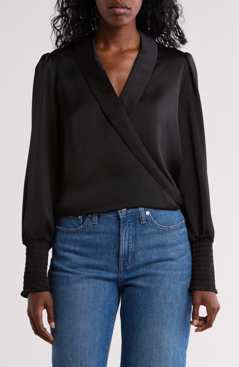 Tart Damira Faux Wrap Top, Main, color, 