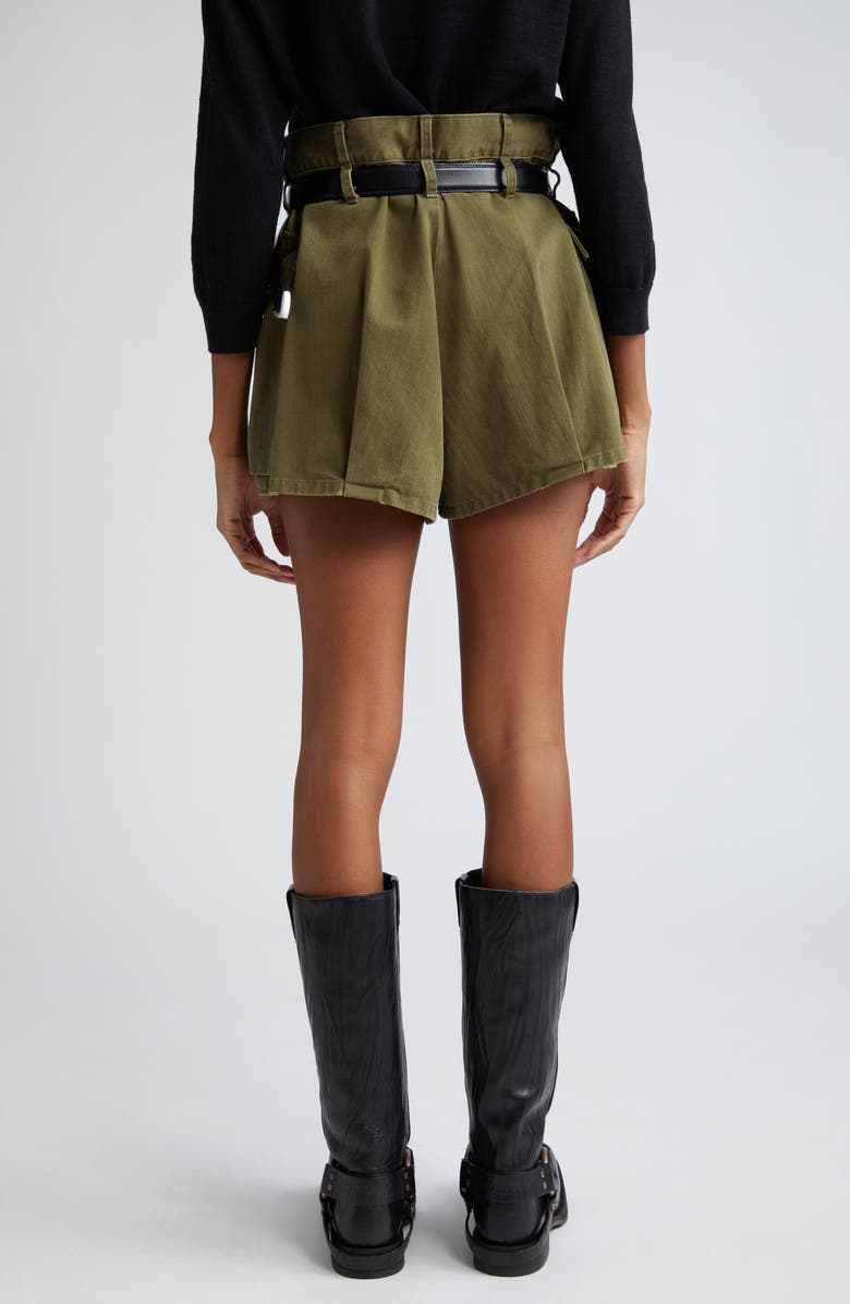 R13 Bubble Cotton Twill Cargo Shorts, Alternate, color,