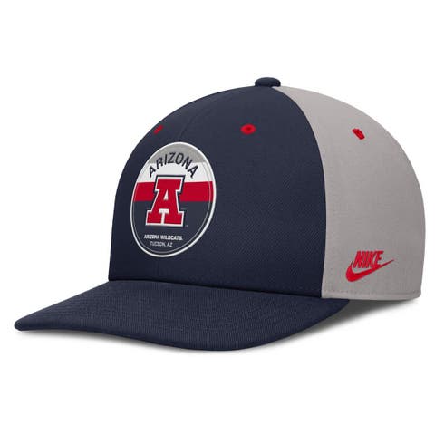 Men's Nike Navy/Gray Arizona Wildcats Prep Pro Performance Snapback Hat