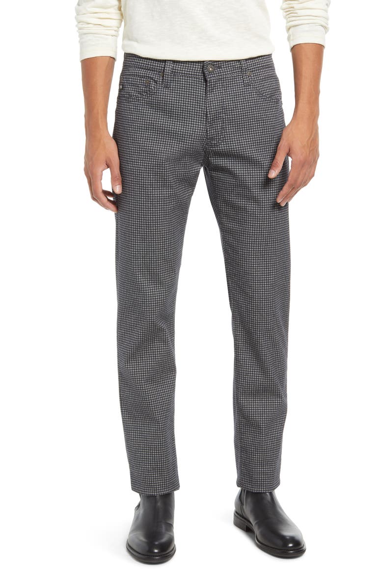 Tellis Slim Fit Pants, Main, color, BELVEDERE BLACK/GREY