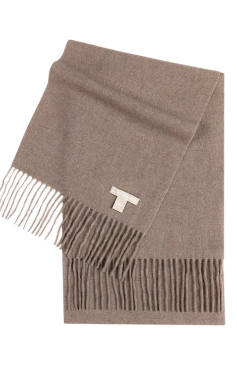 Cashmere Fringed Scarf