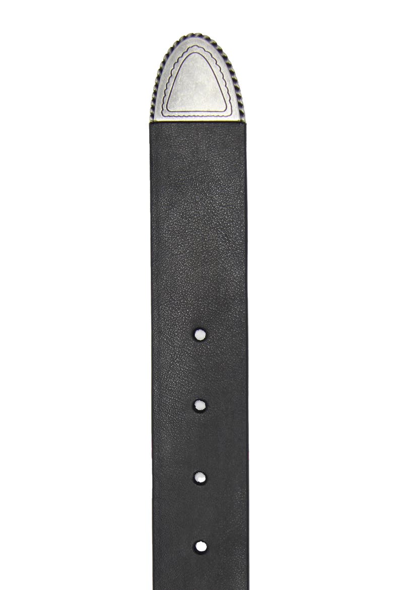 Palomo Western Buckle Belt, Alternate, color, BLACK