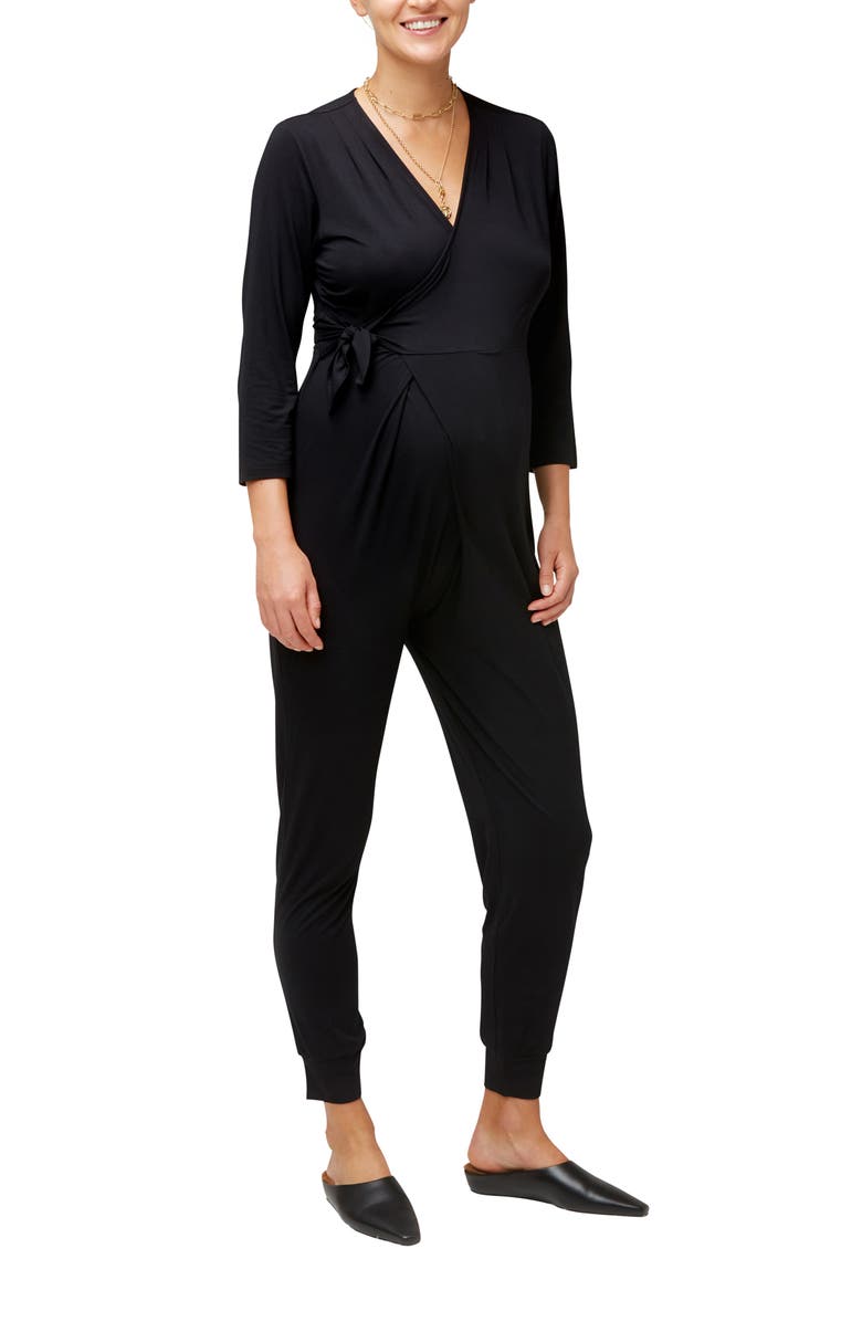 Nom Maternity Amabella Maternity Nursing Jumpsuit, Main, color, 