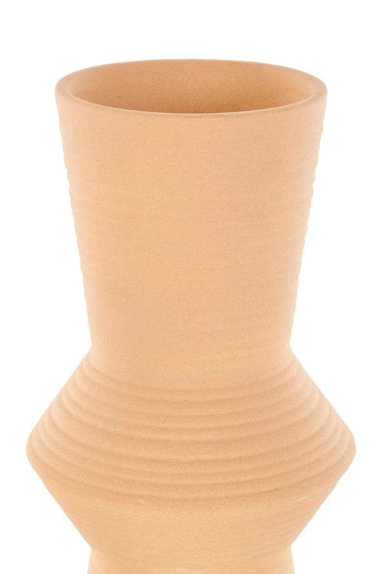 Brown Ceramic Vase - Set of 2, Alternate, color, BROWN