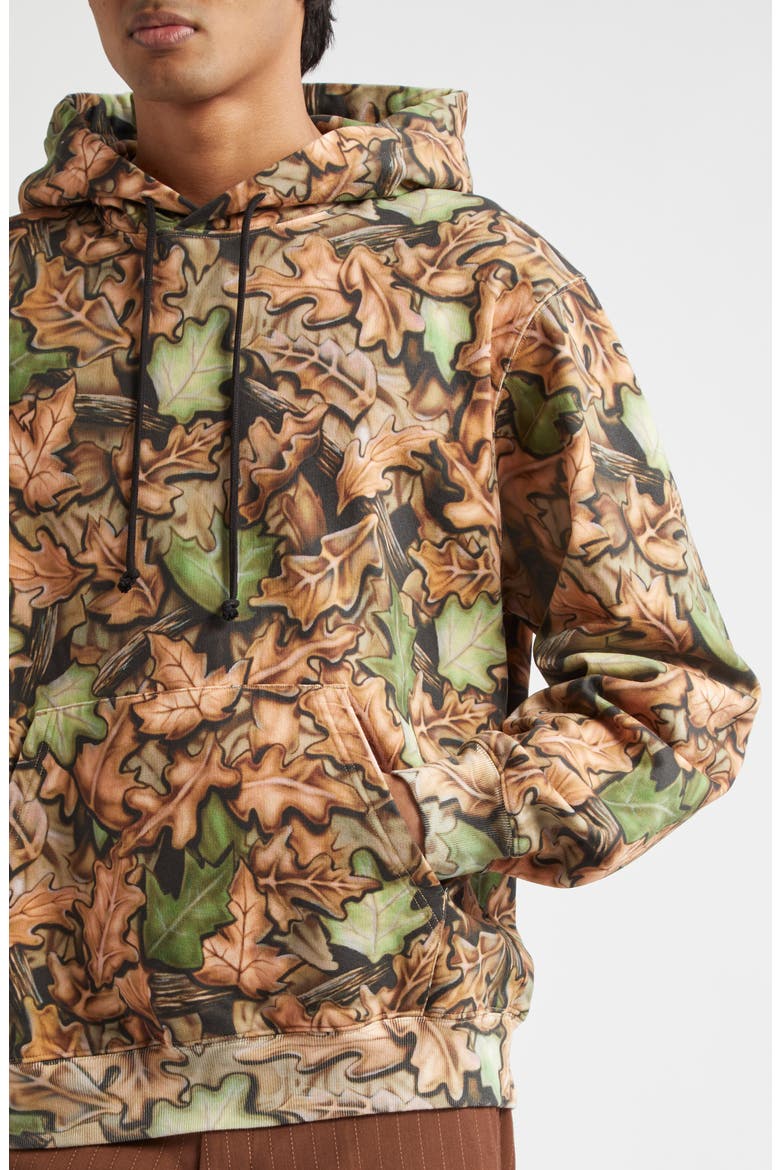 Bjorn Back Logo Graphic Hoodie, Alternate, color, LEAF