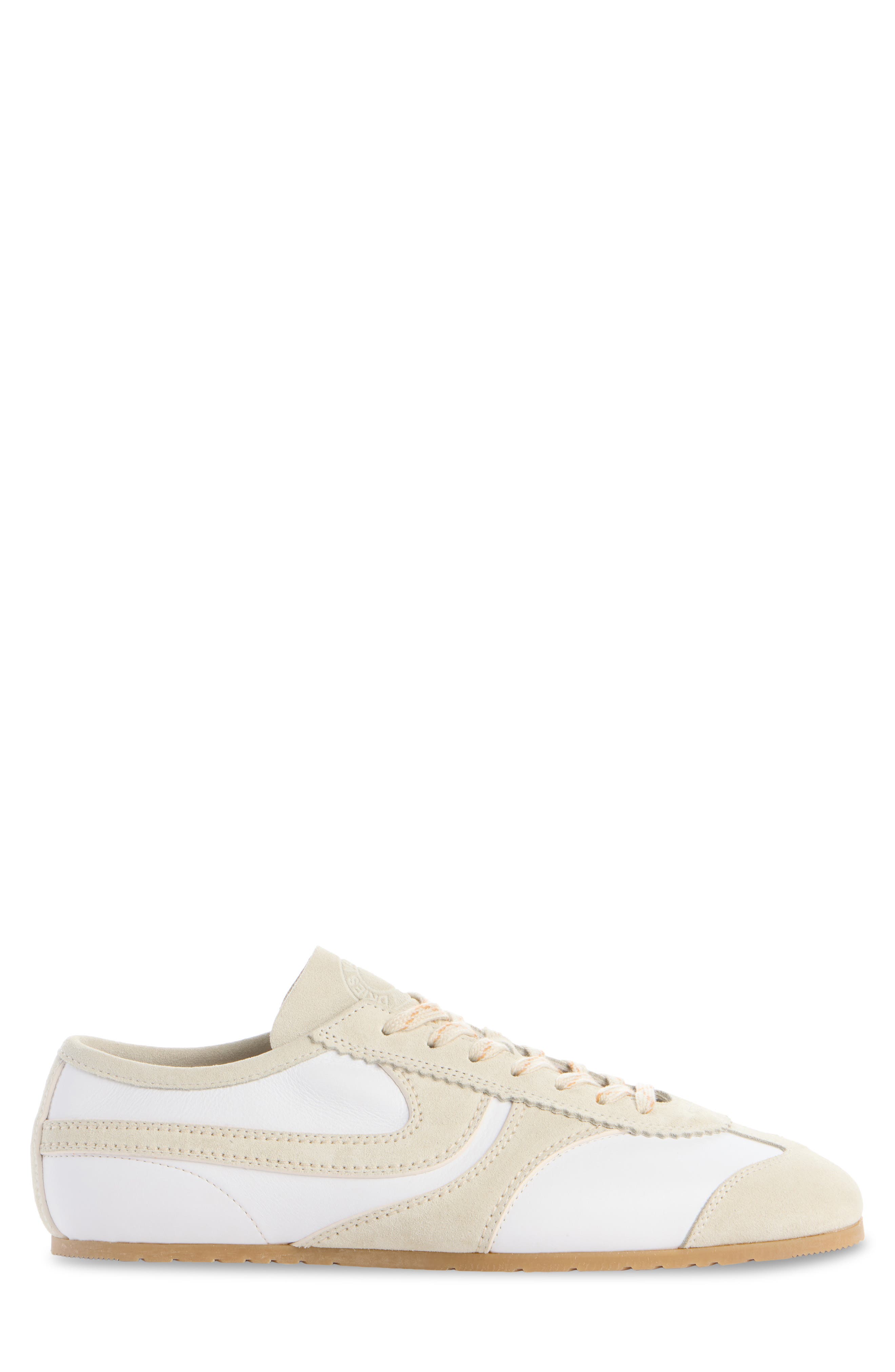 Dries Van Noten Suede Sneaker, Alternate, color, White
