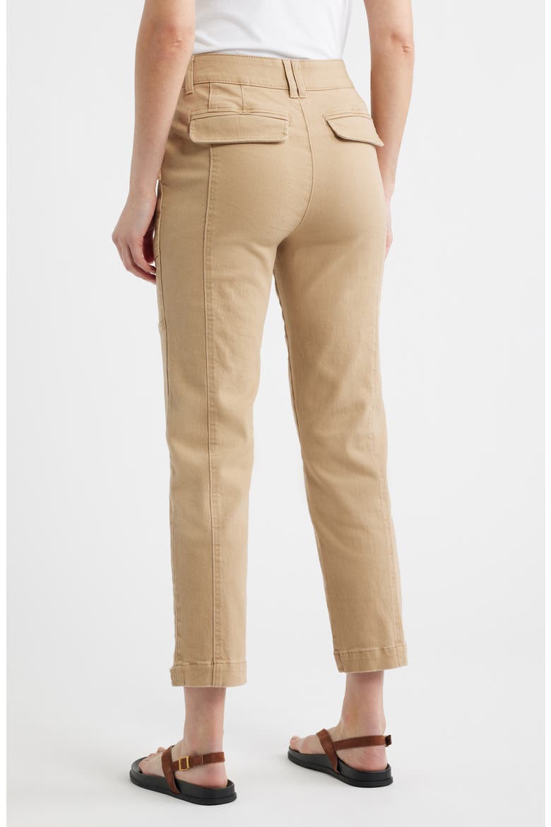Skyrise Tapered Utility Pants, Alternate, color, WARM SAND