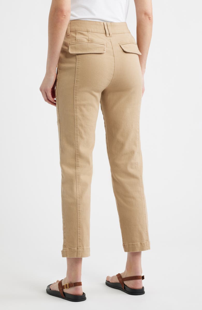 Wit & Wisdom Skyrise Tapered Utility Pants, Alternate, color, Warm Sand