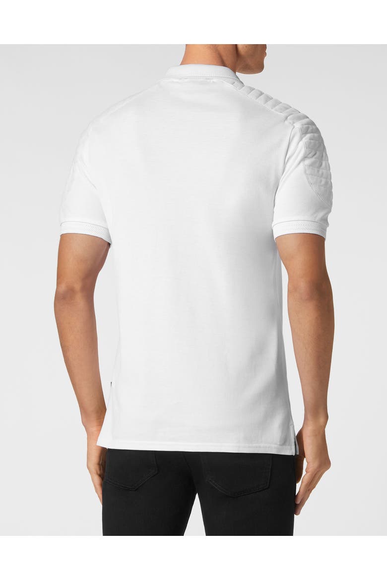 Piquet Polo Shirt Ss Men, Alternate, color, white
