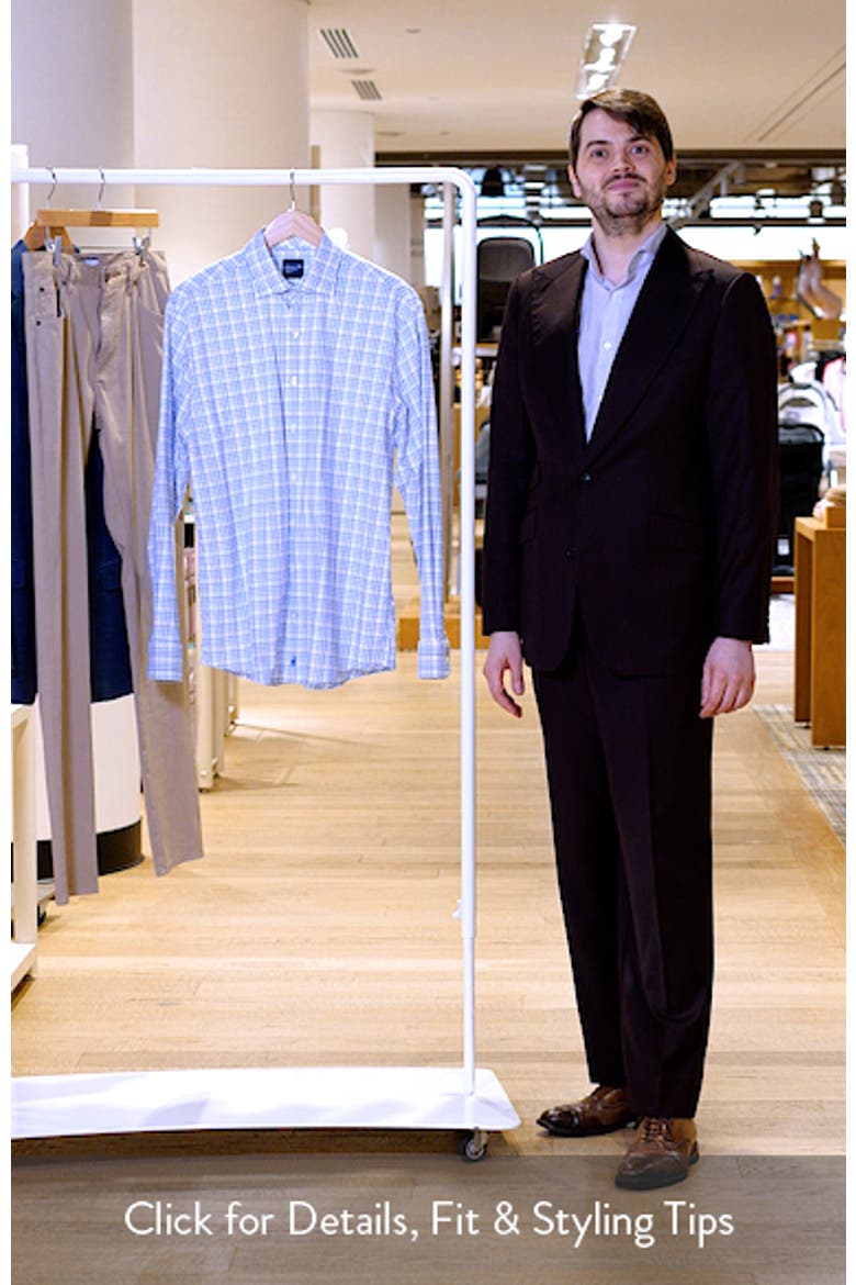 Rafael Everyday Performance Plaid Button-Up Shirt video
