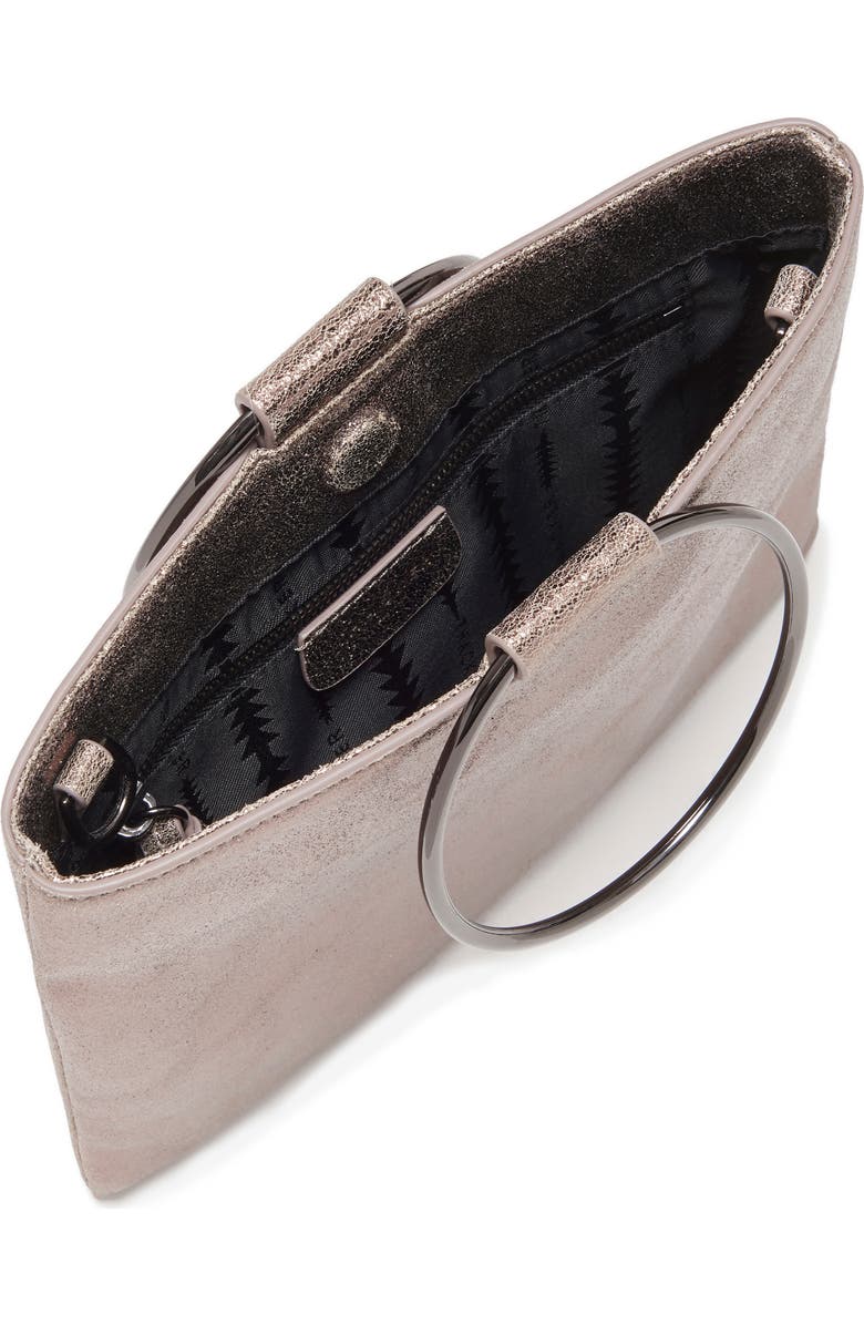 Thacker Le Pouch Leather Ring Handle Crossbody Bag, Alternate, color,