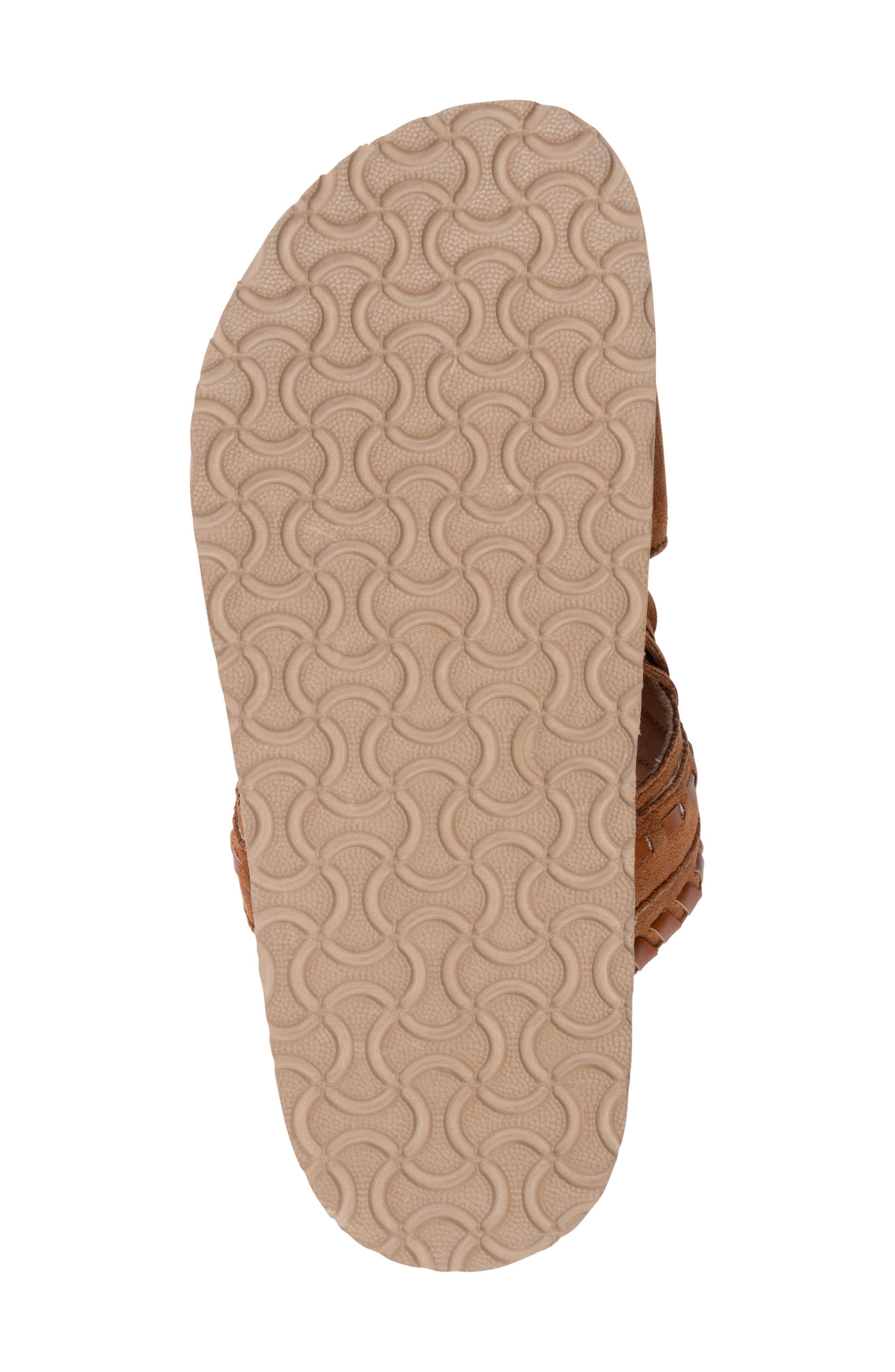 Catori Tassel Slide Sandal, Alternate, color, TAN