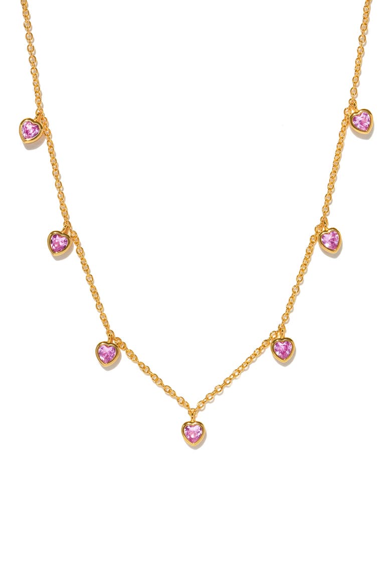 Te Amo Anklet, Main, color, GOLD