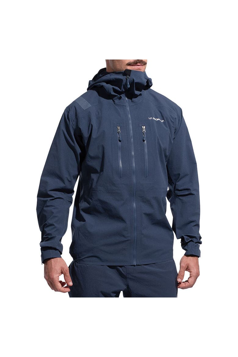 Helixir Shell Jacket - Men's, Main, color, Night Sky/Chalk