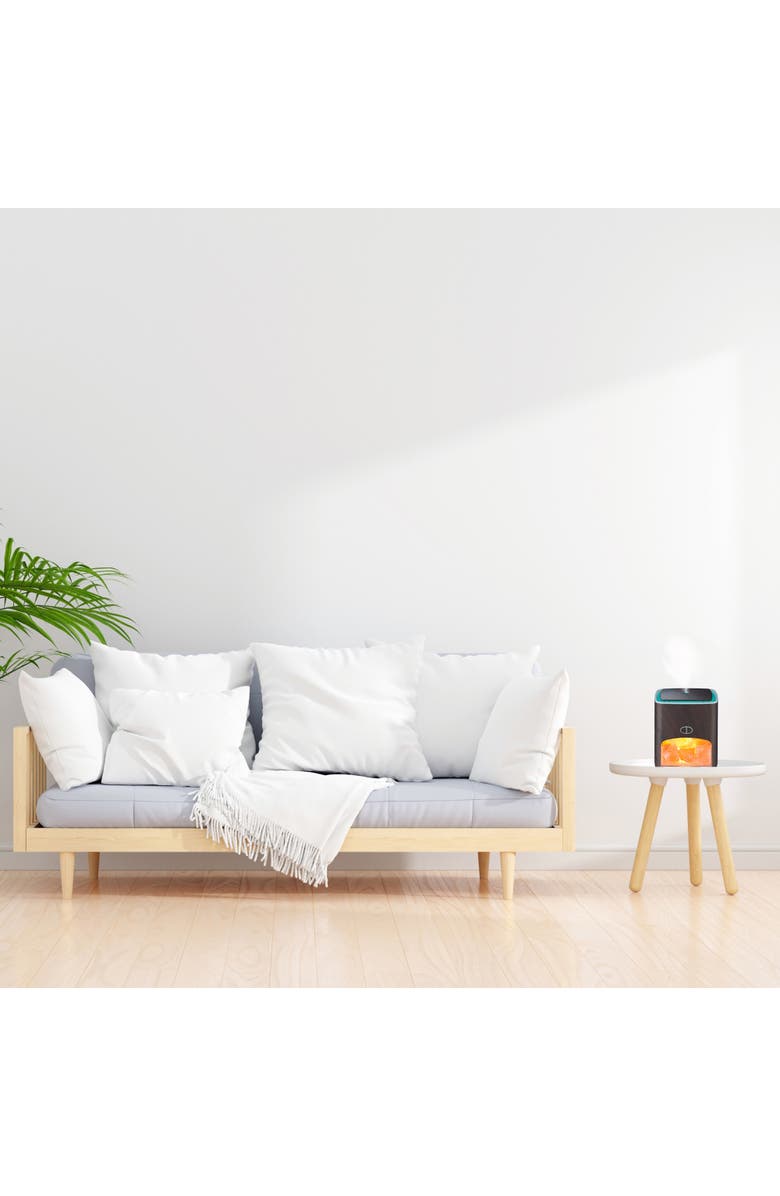 PURSONIC Himalayan Salt Lamp Diffuser - 3-in-1 Wellness Device, Alternate, color, Multicolor