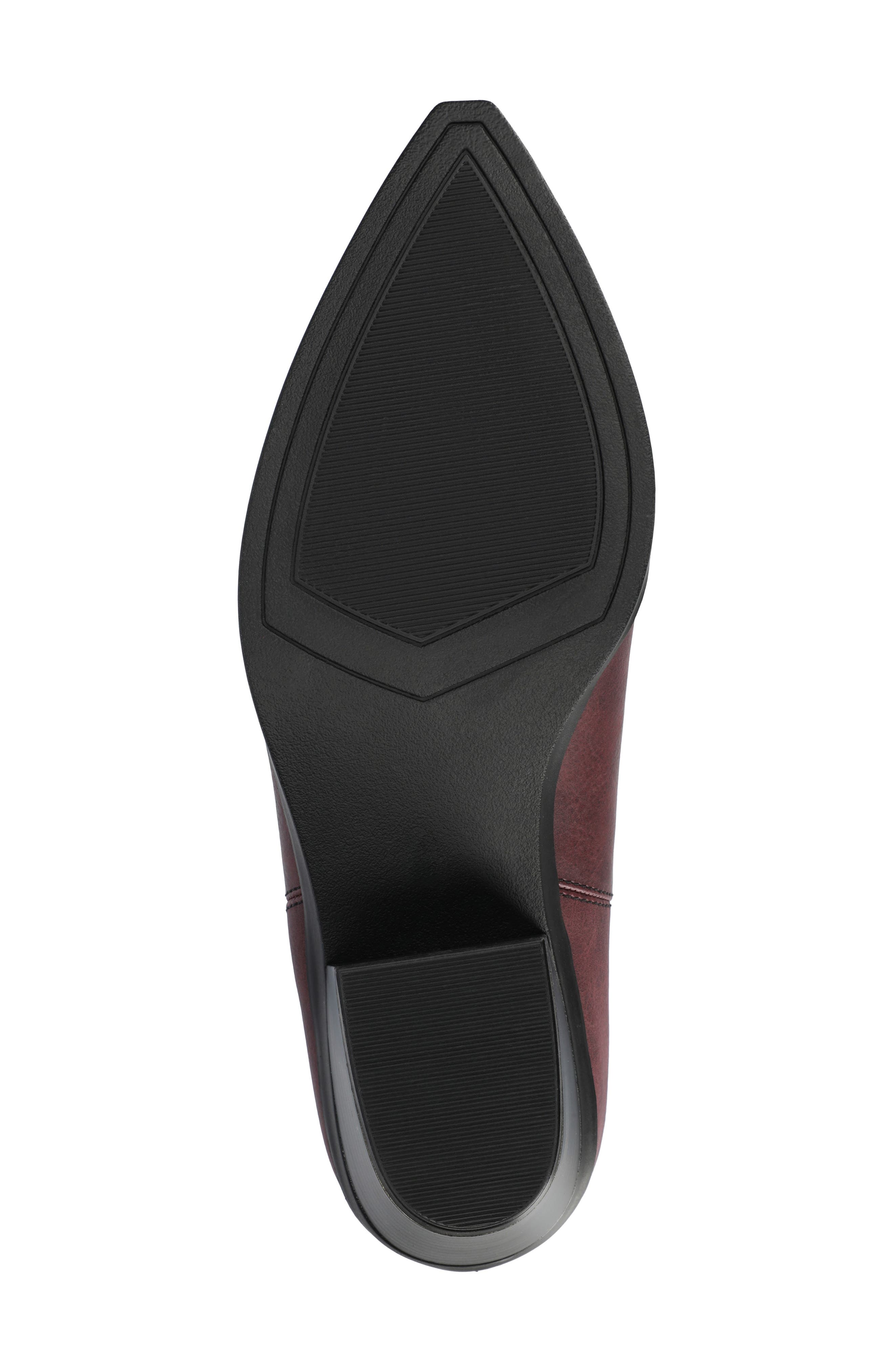 Journee Collection Chantry Western Boot, Alternate, color, Oxblood