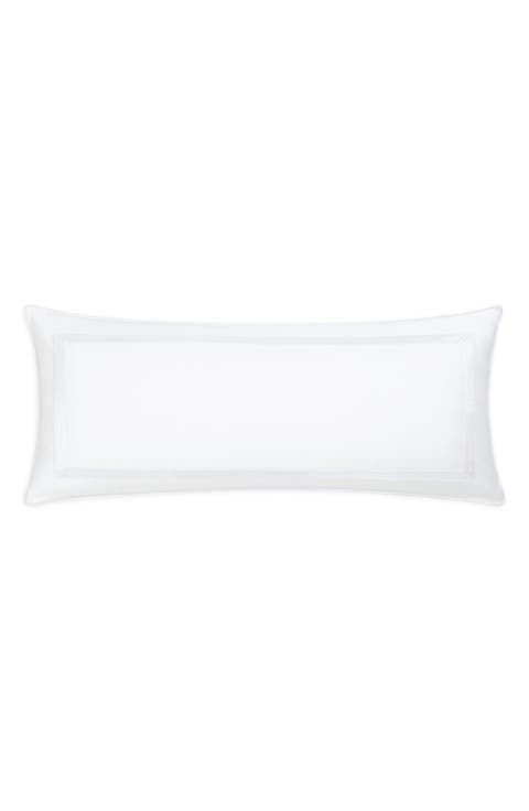 Louise Piqué Lumbar Pillow Cover