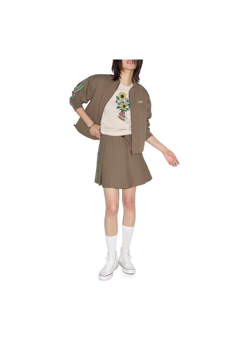 Track Sweatshirt, Alternate, color, Taupe