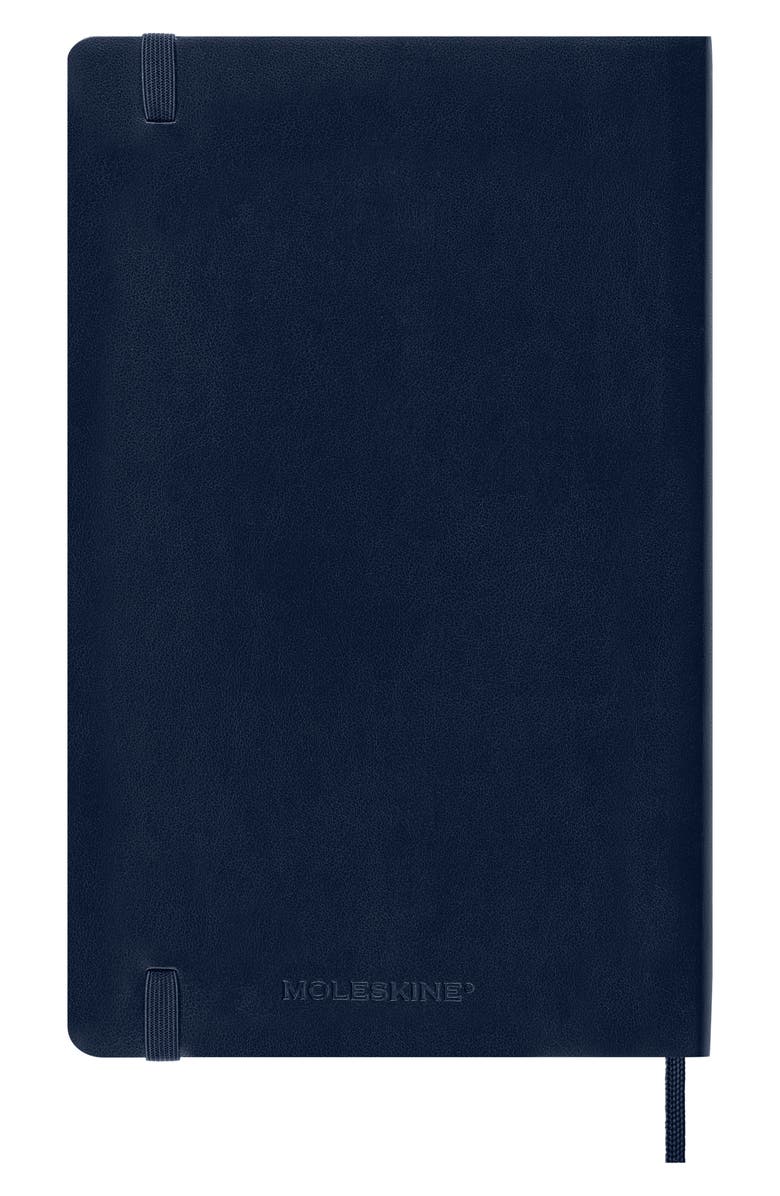 Moleskine Large Ruled Softcover Notebook, Alternate, color, Sapphire Blue