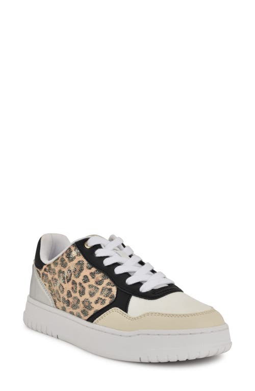 Nine West Nenya Sneaker In Gold