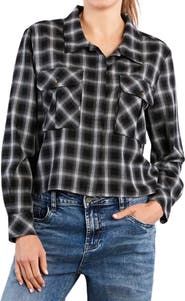 Billy T Lucky Plaid Button-Up Shirt