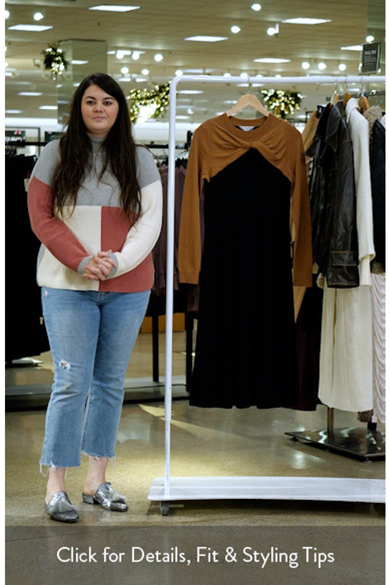 Aletta Long Sleeve Knit Midi Dress video