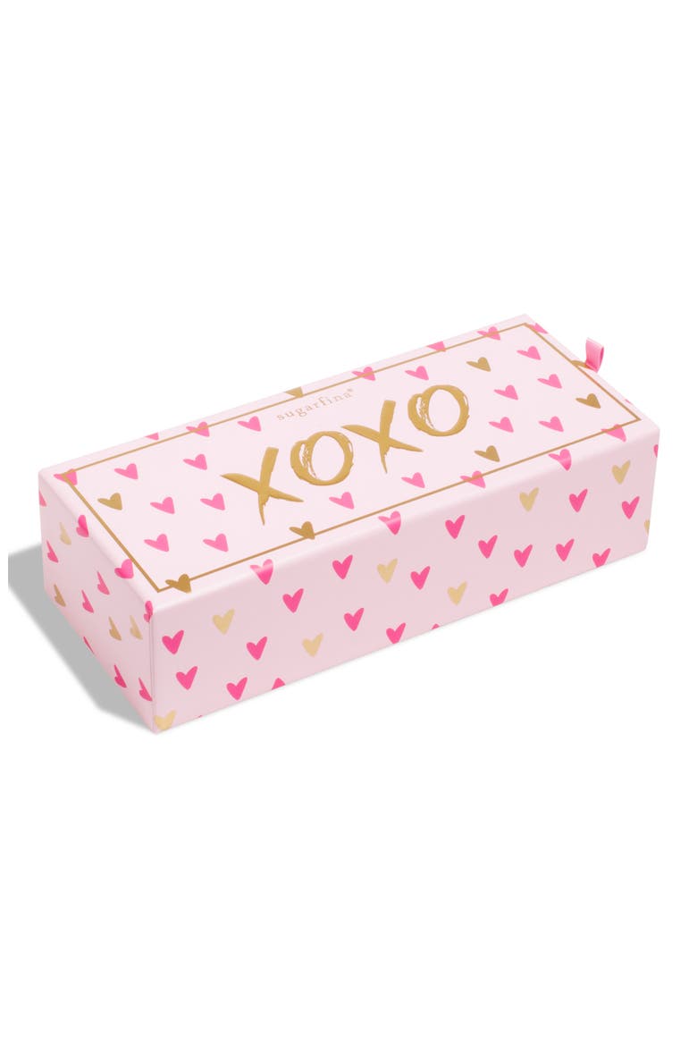 XOXO 3-Piece Candy Bento Box, Main, color, PINK