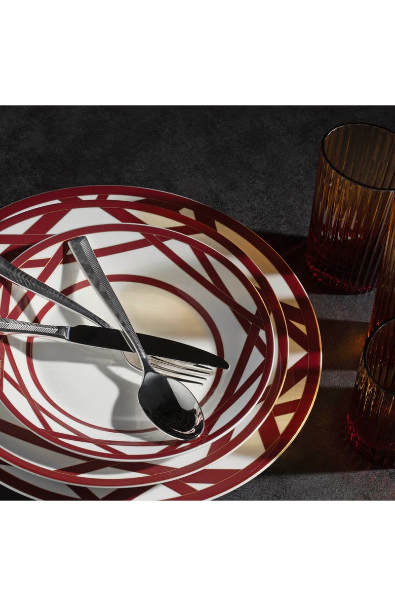 Missoni Dinner Plate, Alternate, color, Bordeaux