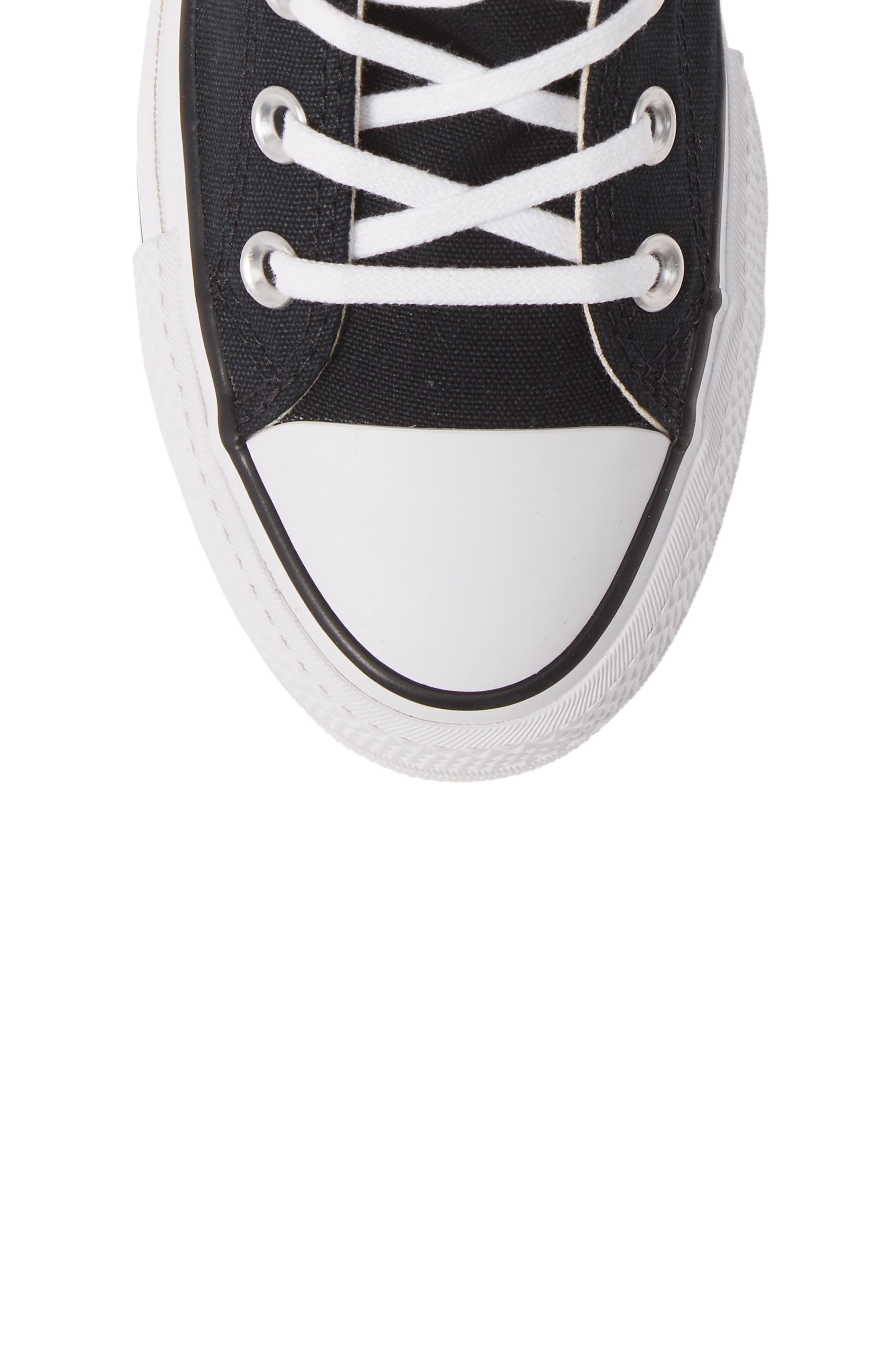 Converse Chuck Taylor<sup>®</sup> All Star<sup>®</sup> Lift High Top Platform Sneaker, Alternate, color, Black/White/White