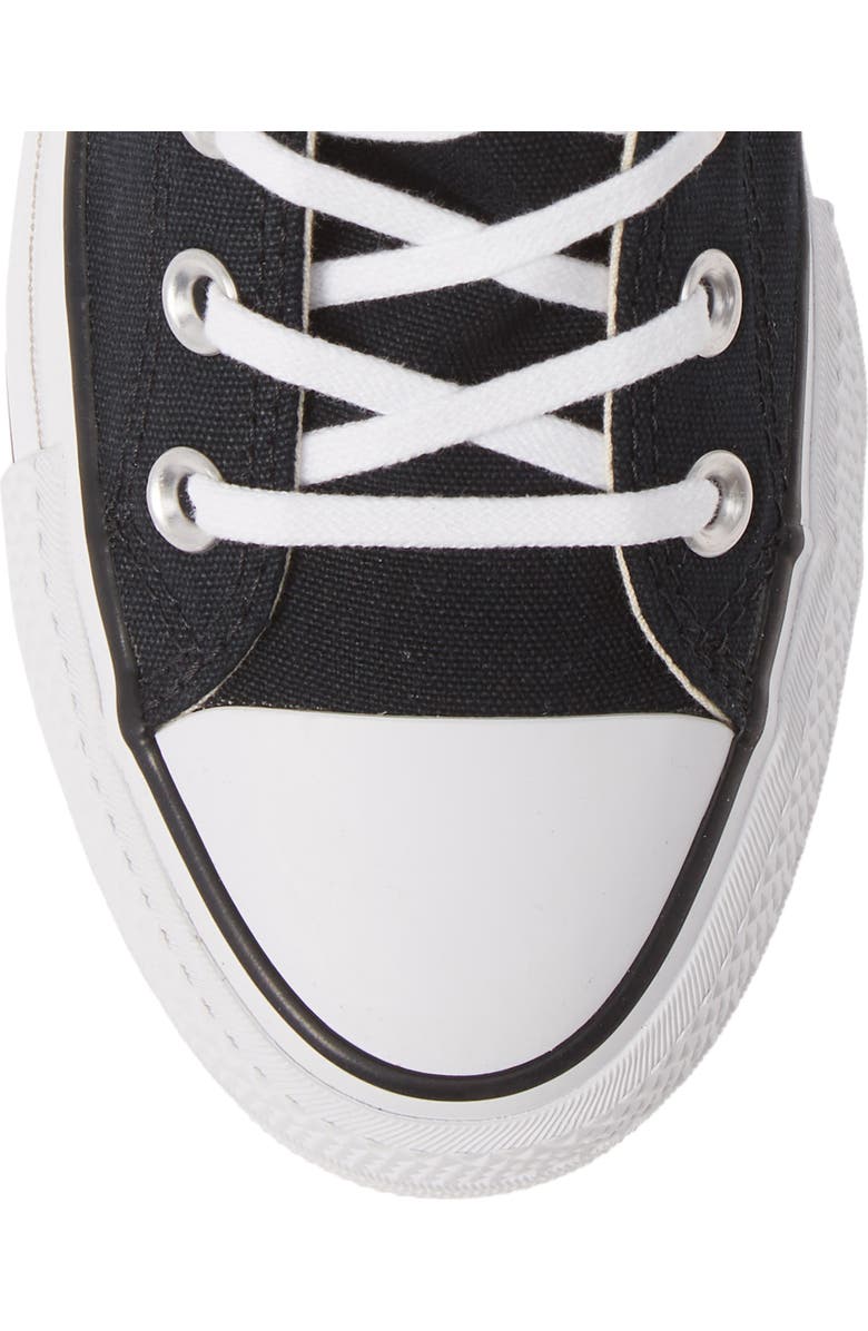 Converse Chuck Taylor<sup>®</sup> All Star<sup>®</sup> Lift High Top Platform Sneaker, Alternate, color, Black/White/White