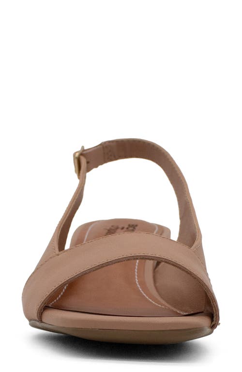 Bottero Square Toe Slingback Sandal